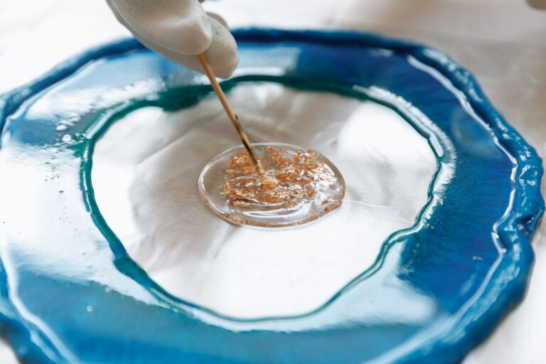 Resin Art Tutorial: Ocean Coaster Set for Beginners